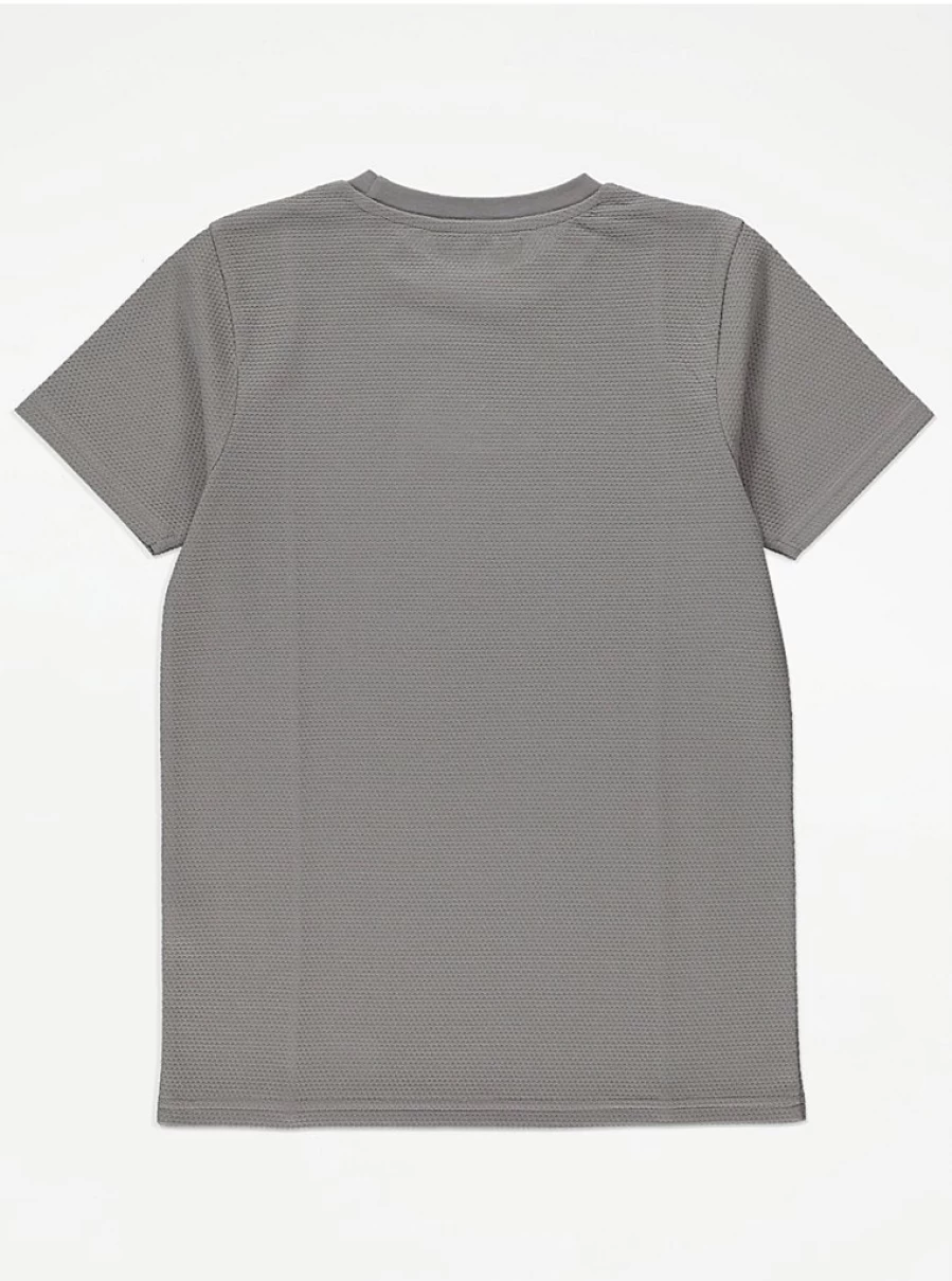 "George at Asda Boys Grey Limited Edition T-Shirt and Shorts Outfit Set"