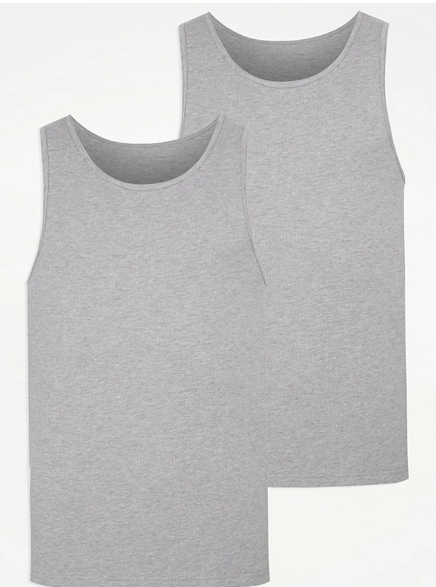 "George at Asda Men's Black Thermal Vest 2 Pack – Warm Winter Undershirts Review"