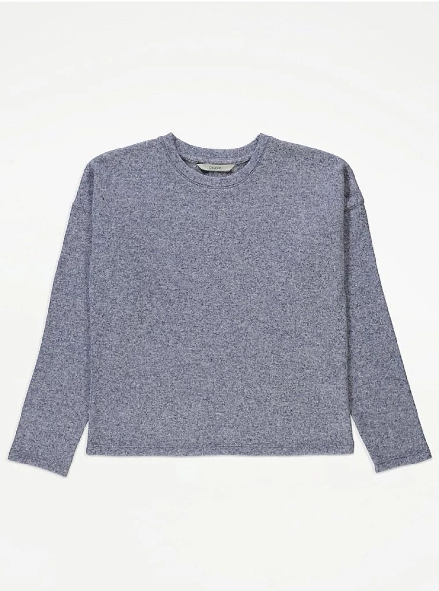 "George at Asda Kids Blue Soft Knitted Jumper Review: Comfort & Style"