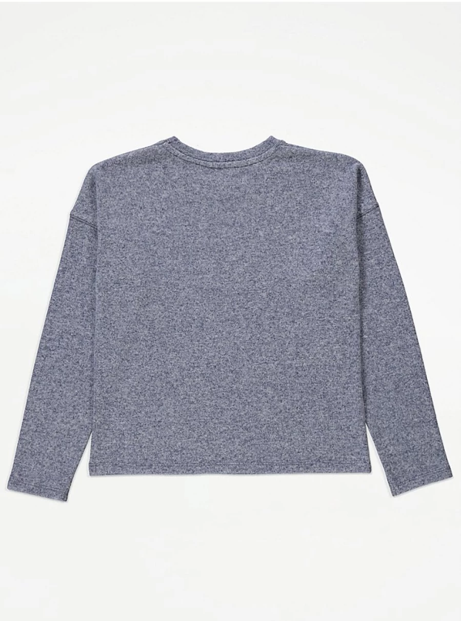 "George at Asda Kids Blue Soft Knitted Jumper Review: Comfort & Style"