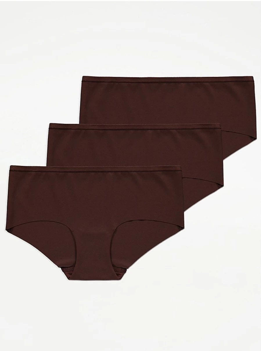 George at Asda No VPL Deep Nude Seamless Knickers 3-Pack - Invisible Underwear Briefs Review