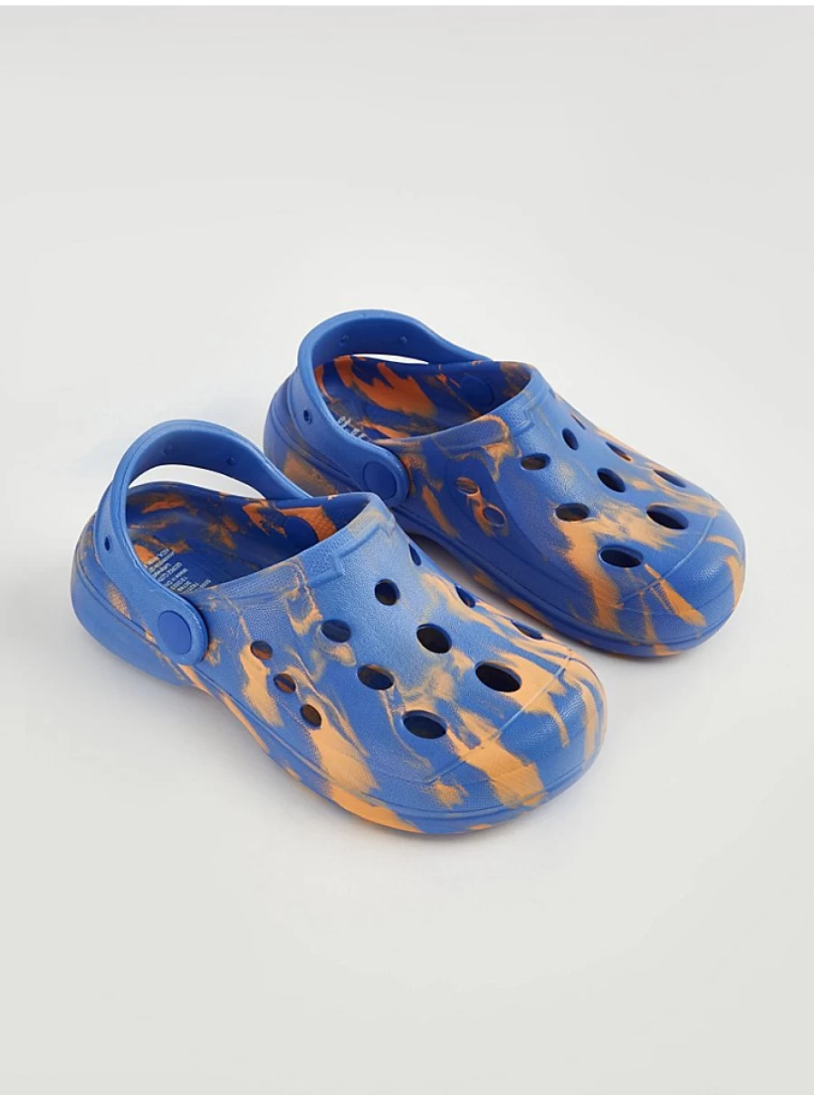 George at Asda Boys Blue Marble Clogs - Kids Comfortable Slip-On Shoes Review
