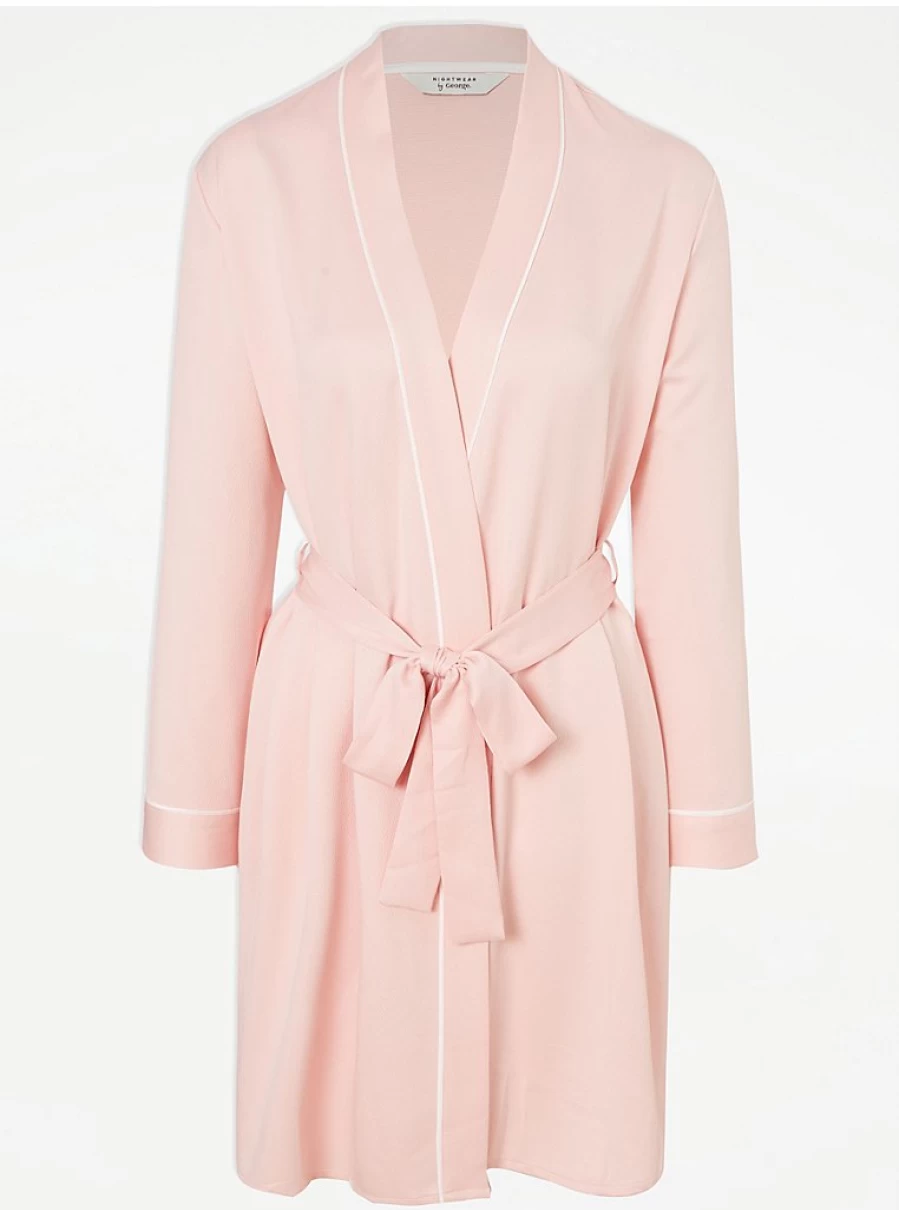 "George at Asda Pink Bridal Dressing Gown - Women's Lingerie & Sleepwear Review"