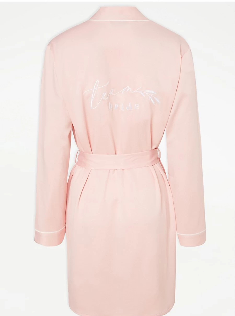 "George at Asda Pink Bridal Dressing Gown - Women's Lingerie & Sleepwear Review"
