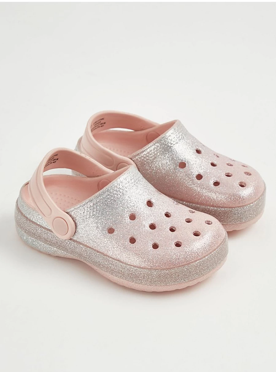 Pink Glitter Clogs for Girls | George at Asda Kids' Shoes Review