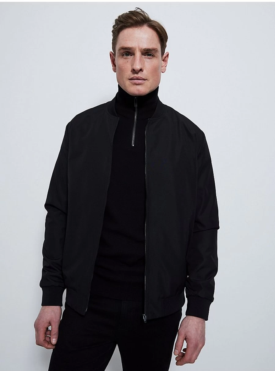 Men's Black Lightweight Bomber Jacket by George at Asda | Stylish & Comfortable Review