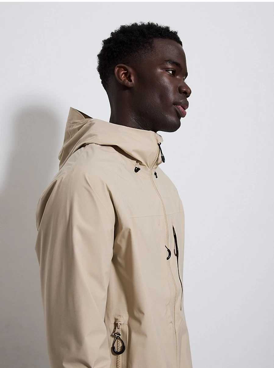 Men's George at Asda Stone Lightweight Waterproof Hooded Jacket Review