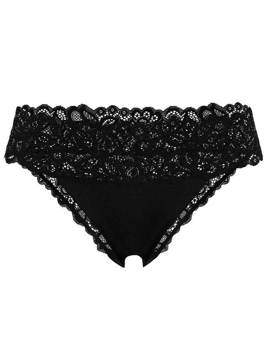 Black Lace Bandeau & Short Knickers 2-Pack - Women's Lingerie Set | George at ASDA