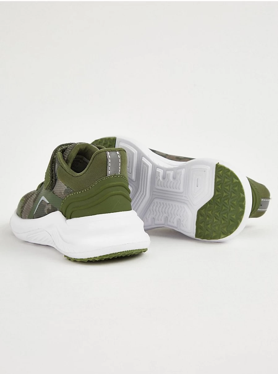 "George at Asda Kids' Khaki Camouflage Mesh Sports Trainers – Lightweight & Breathable"