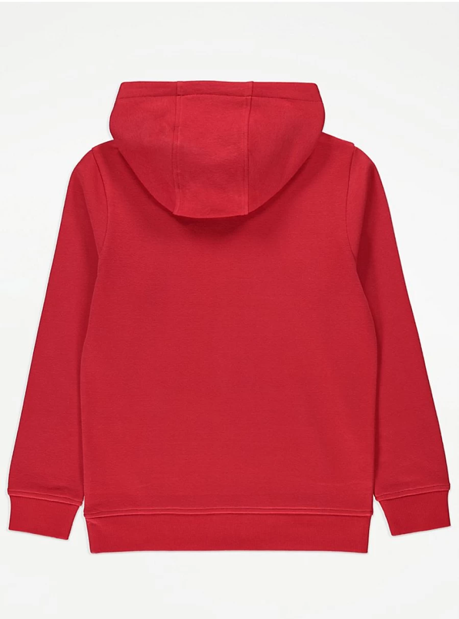 "George at Asda Boys Red Unlimited Division Hoodie - Kids' Pullover Sweatshirt Review"