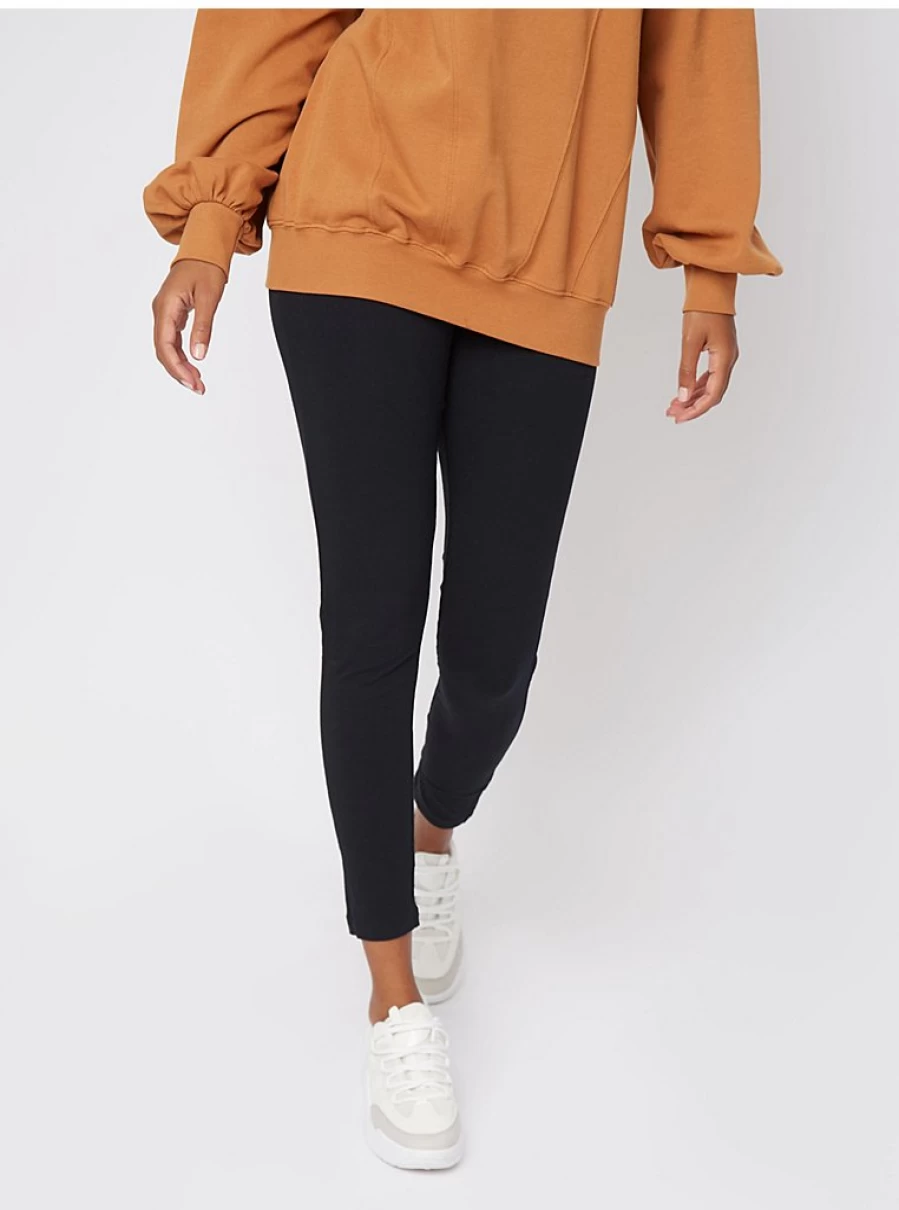 "George at Asda Women's Black 2-Pack Full Length Cotton Leggings – Comfort & Fit Review"