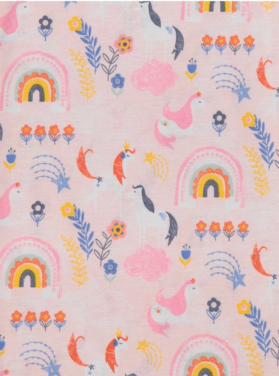 Girls' Pink Floral Unicorn Nightdress 2 Pack | George at Asda Kids' Sleepwear