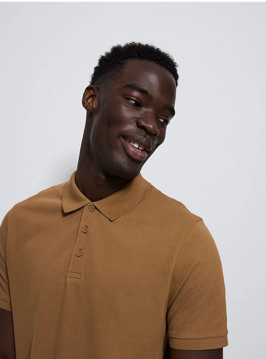 "George at Asda Men's Brown Polo Shirt – Comfort & Style Review"