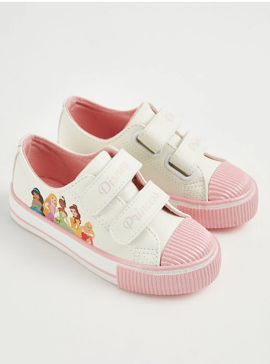 Disney Princess Shimmer Trainers for Girls | Double Strap Sneakers | George at Asda