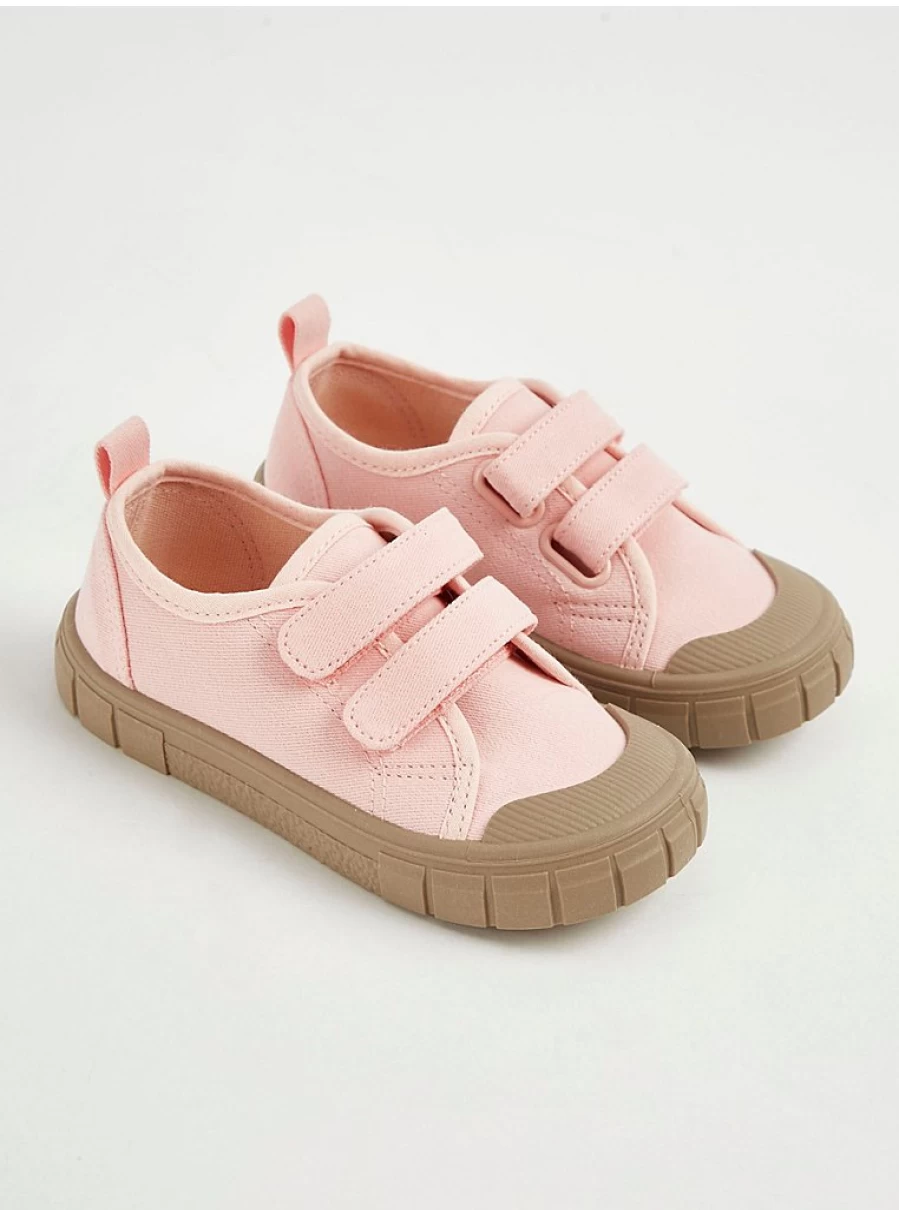 "George at Asda Kids' Pink Chunky Double Strap Canvas Shoes – Reviews & Features"