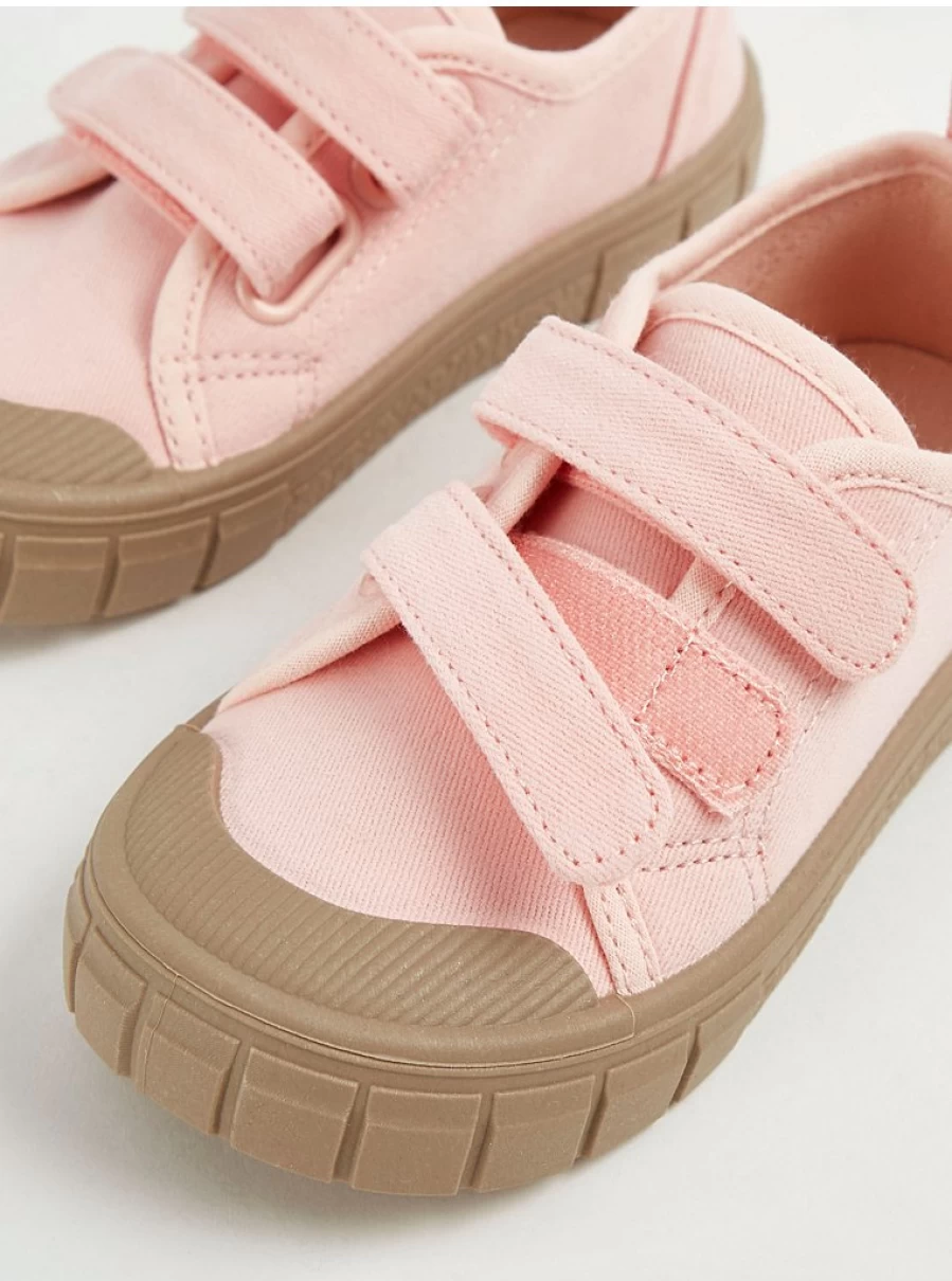 "George at Asda Kids' Pink Chunky Double Strap Canvas Shoes – Reviews & Features"