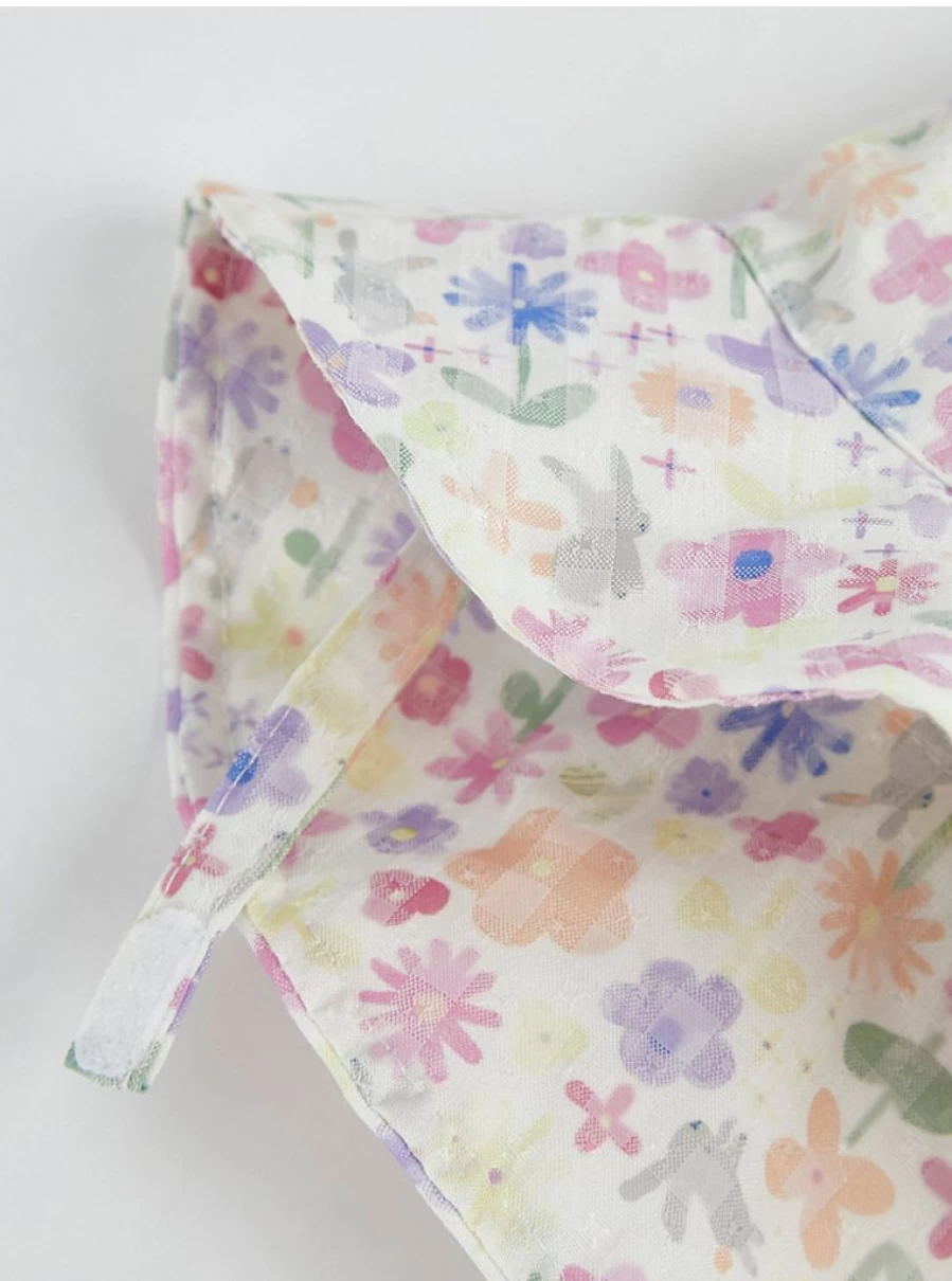 2 Pack Baby Flower Sun Hats by George at Asda – Soft Brim UV Protection for Infants