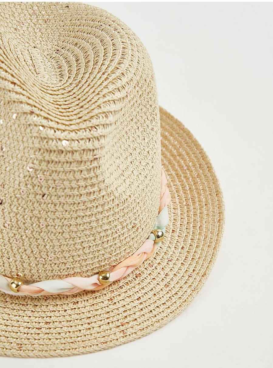 Sparkly Sequin Trilby Hat for Girls | George at Asda | Kids' Fashion Accessory