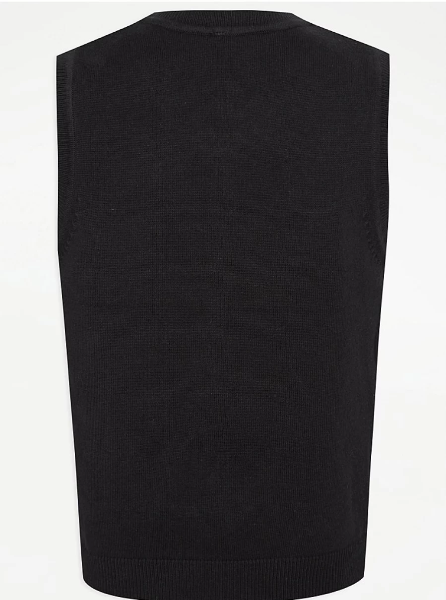 "George at Asda Black V-Neck Tank Top for School | Comfortable & Stylish Review"