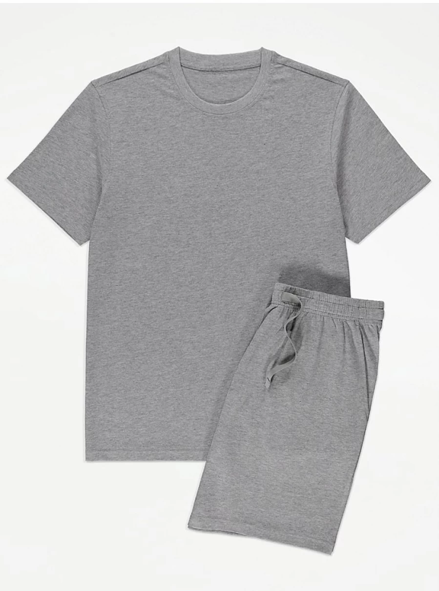 "George at Asda Men's Grey Short Pyjamas - Comfort & Style Review"