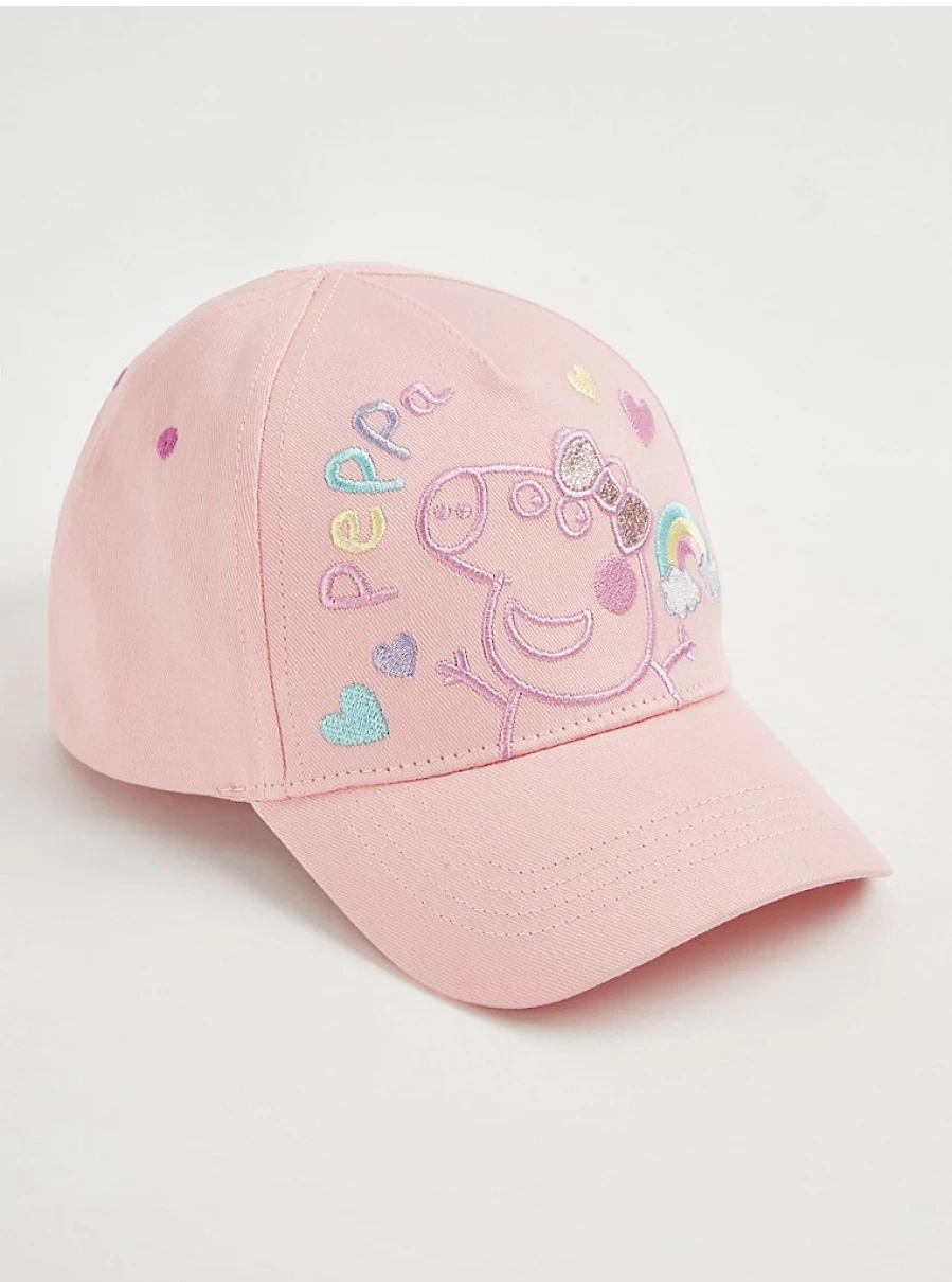 Peppa Pig Pink Cap for Girls | George at Asda Kids Character Hat