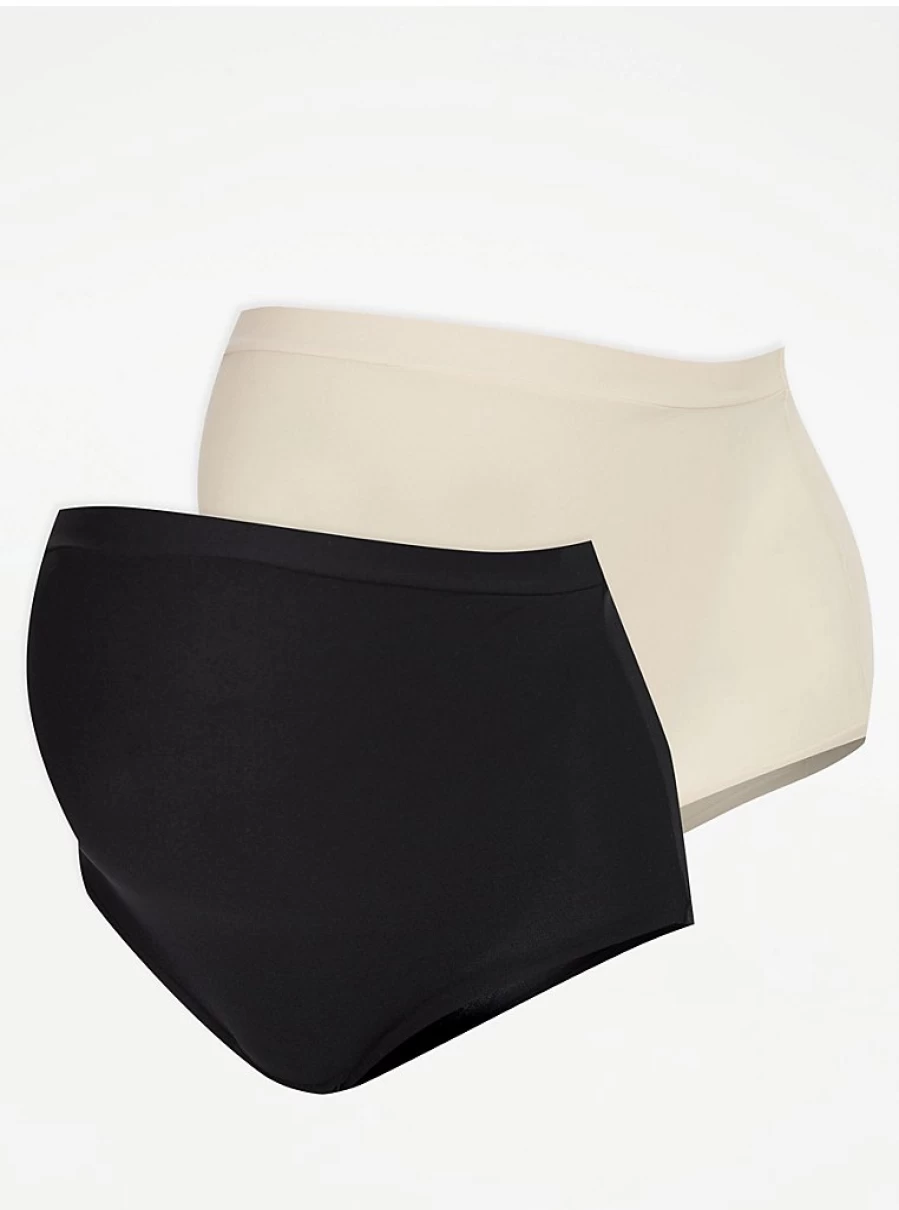 "George at Asda Maternity Grow With You Briefs 2 Pack - Comfortable Pregnancy Underwear Review"