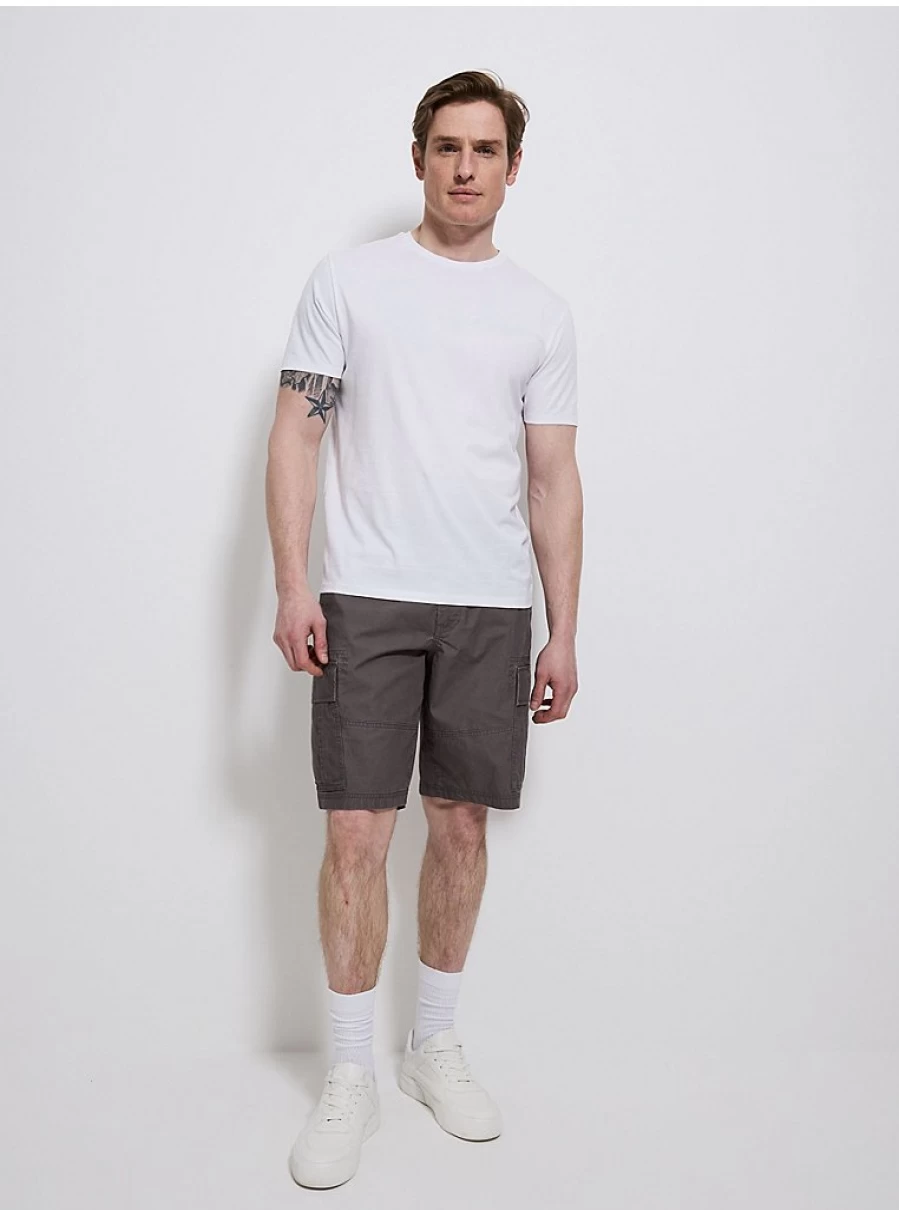 Men's Charcoal Cargo Shorts by George at Asda | Comfort & Style Review