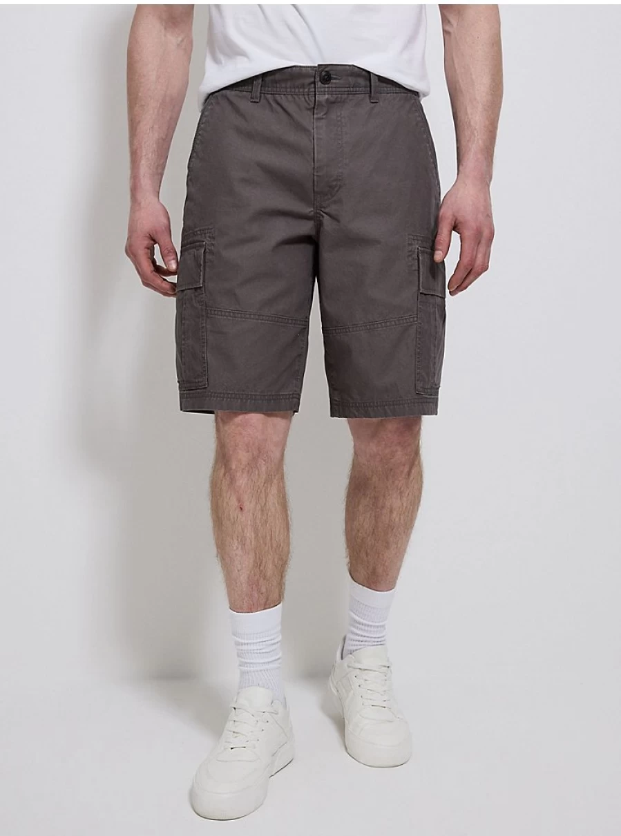 Men's Charcoal Cargo Shorts by George at Asda | Comfort & Style Review