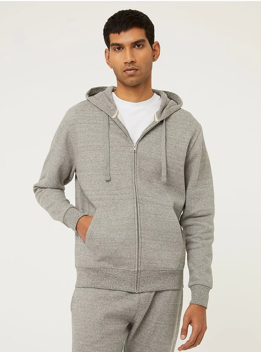 "George at Asda Boys' Grey Plain Zip-Up Jersey Hoodie Review"