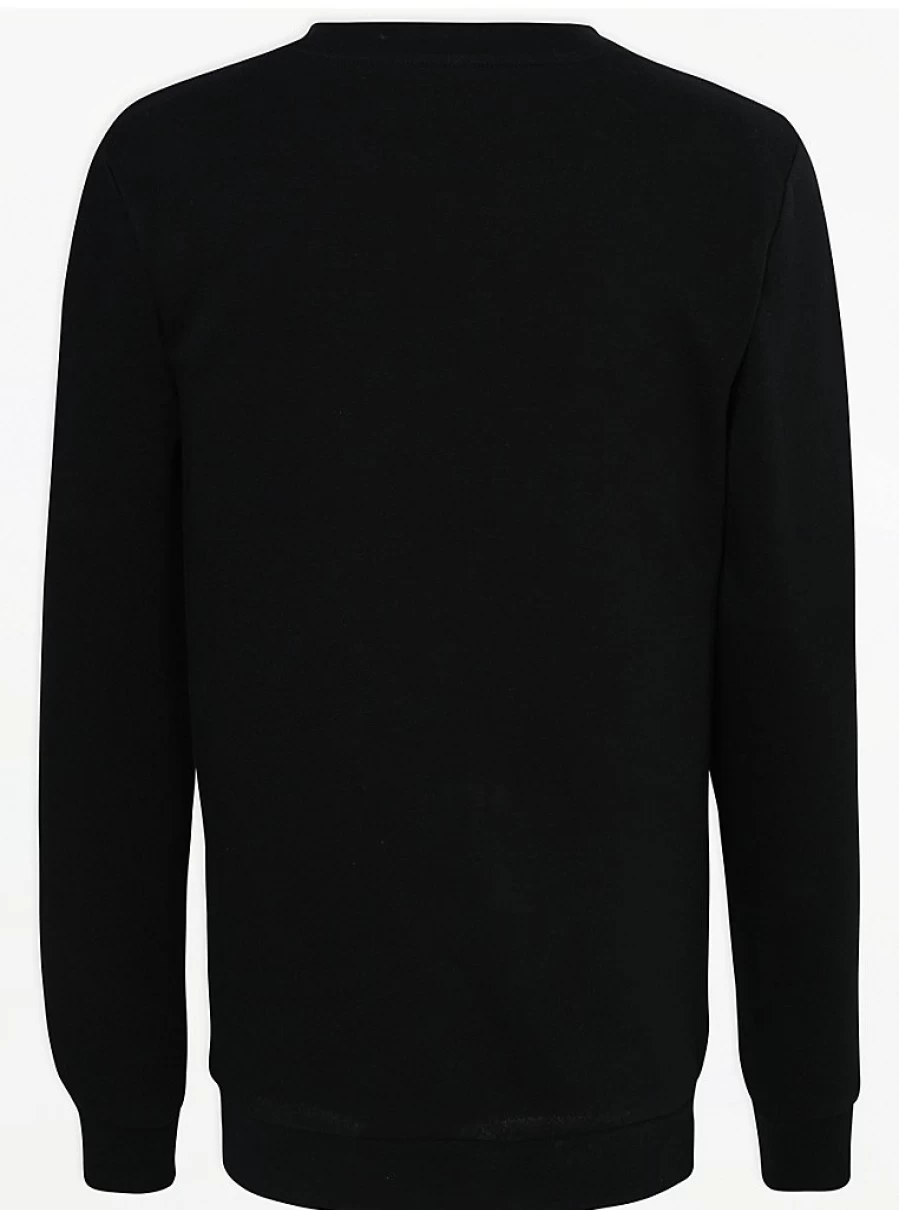 "George at Asda Senior Black V-Neck Skinny Fit School Jumper – Slim Fit Uniform Sweater Review"