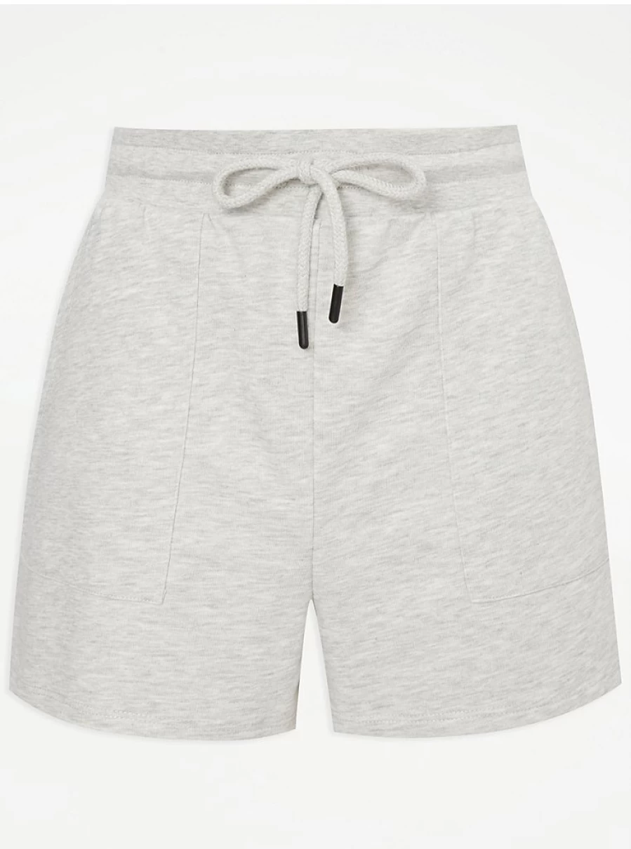 Women's Grey Sweat Shorts by George at Asda | Comfortable Casual Lounge Shorts