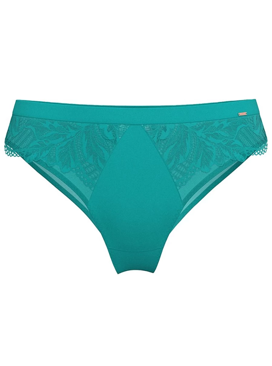 "George at Asda Entice Teal Floral Lace Brazilian Knickers | Women's Lingerie Review"