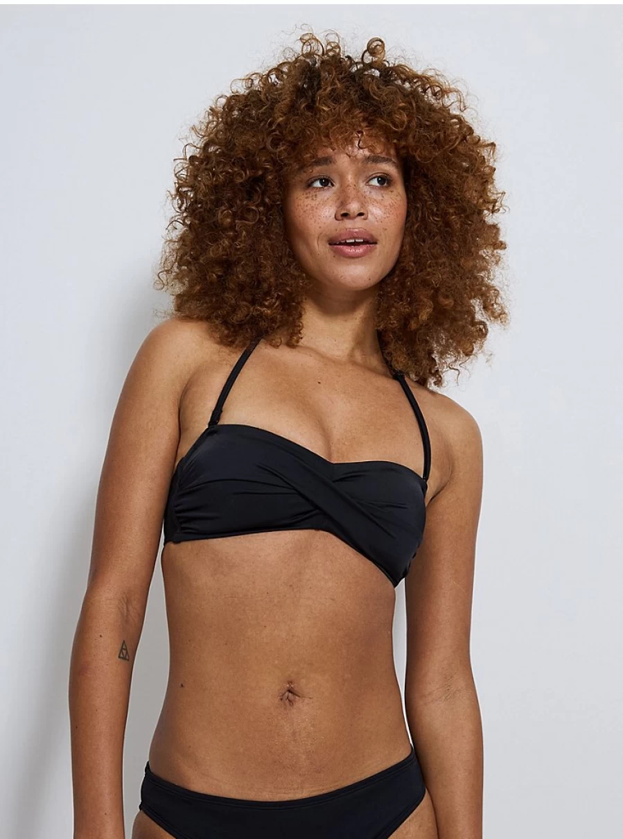 "George at Asda Women's Black Bandeau Bikini Set - Top & Bottoms Review"