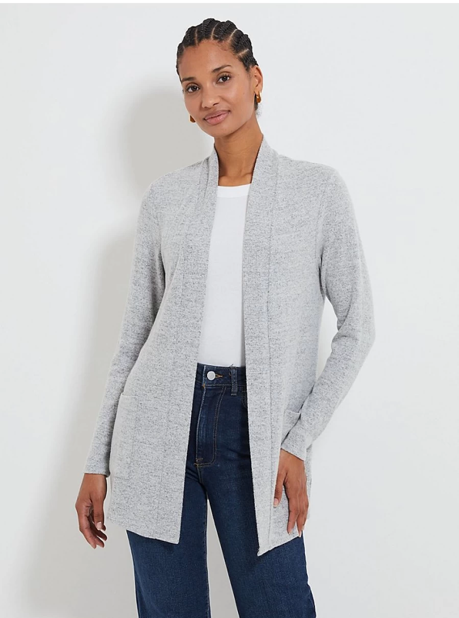 "George at Asda Women's Grey Soft Touch Cardigan Review: Comfort & Style"