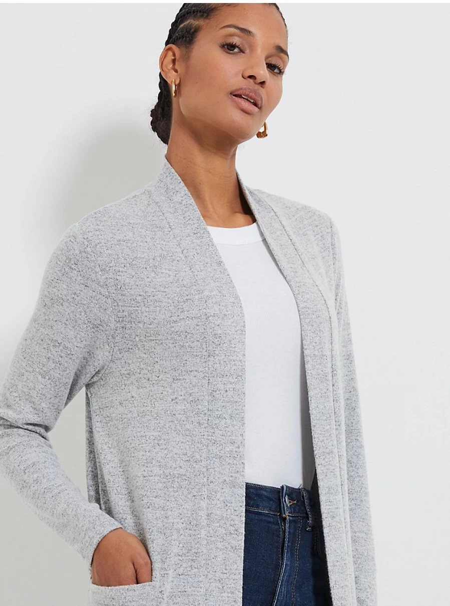 "George at Asda Women's Grey Soft Touch Cardigan Review: Comfort & Style"