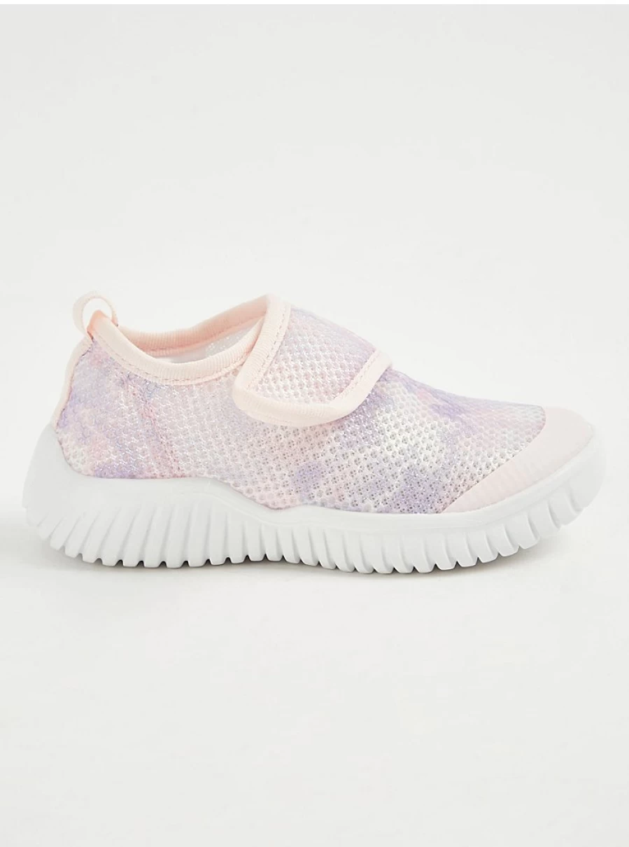 "George at Asda Girls' Lilac Shimmer Tie Dye Aqua Shoes | Kids' Water Shoes Review"