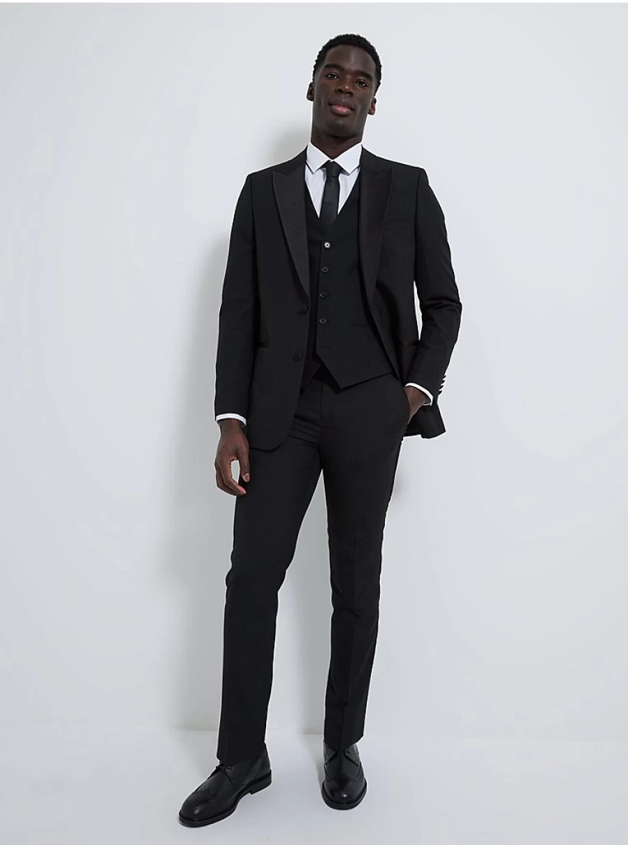 "George at Asda Men's Black 3 Piece Tuxedo Suit Review"