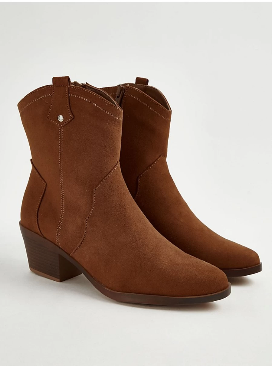 Women's Tan Western Boots by George at Asda | Comfort & Style Review