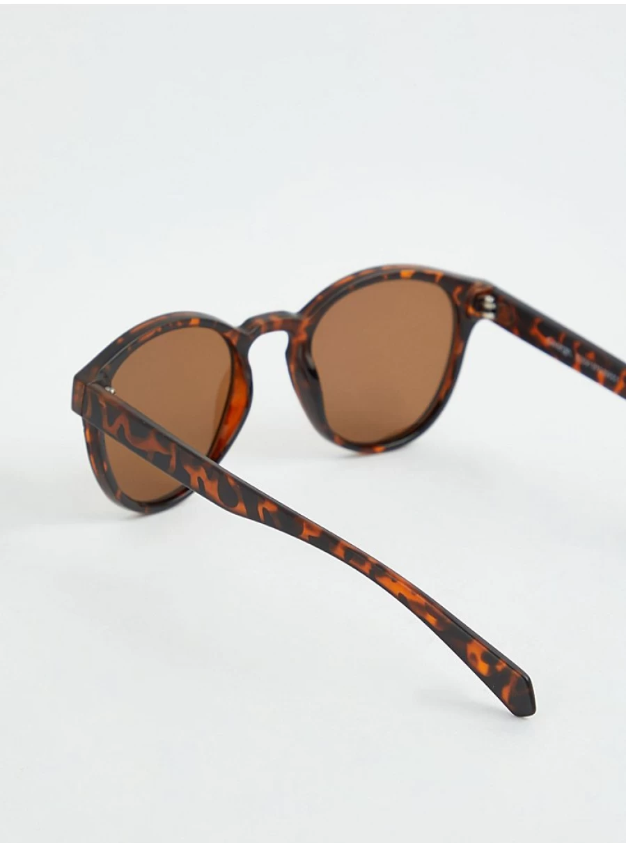 Men's Tortoiseshell Matte Sunglasses | George at Asda | Polarized UV Protection