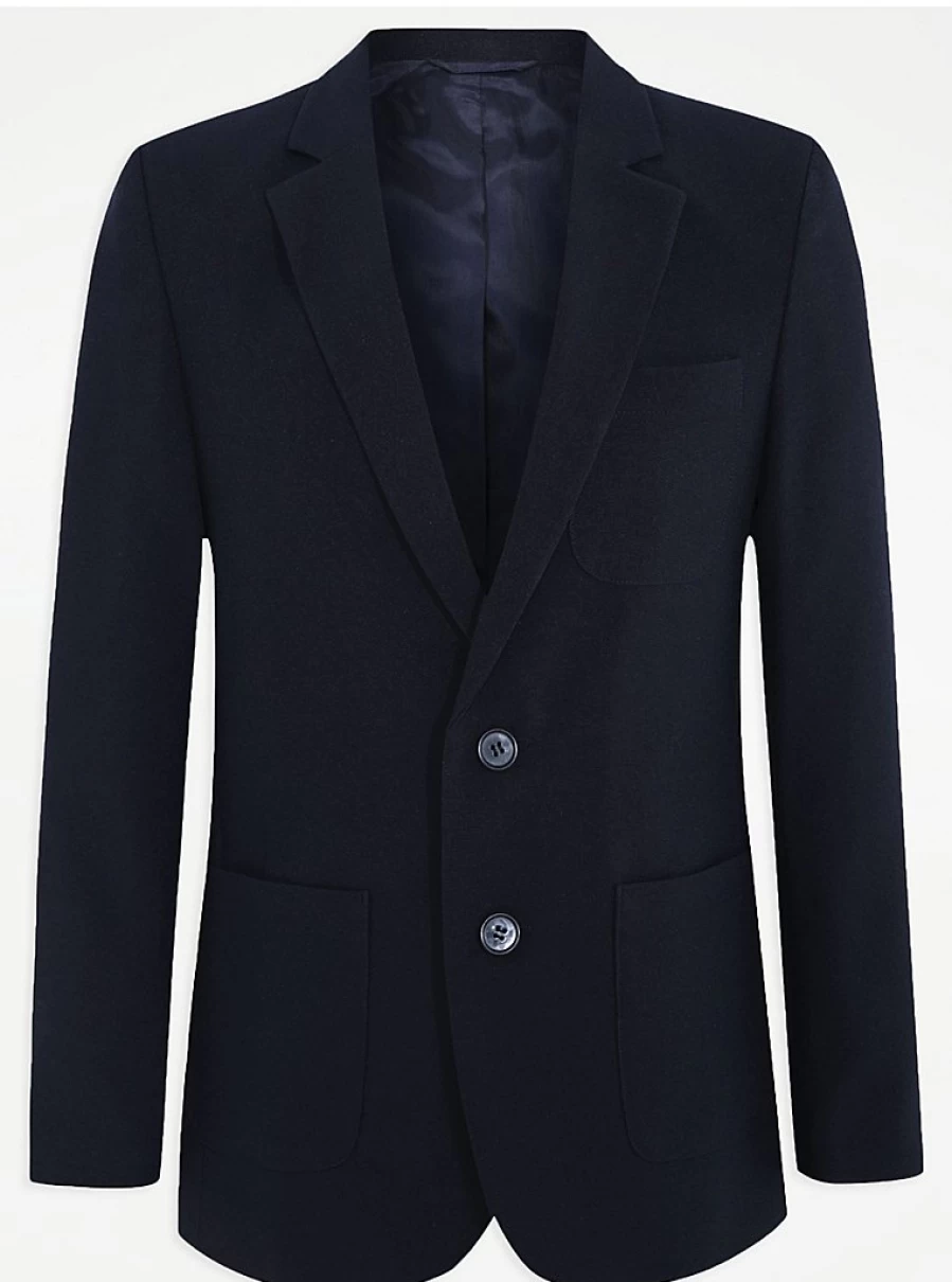 "George at Asda Boys Navy School Blazer – Premium Quality School Uniform Jacket"