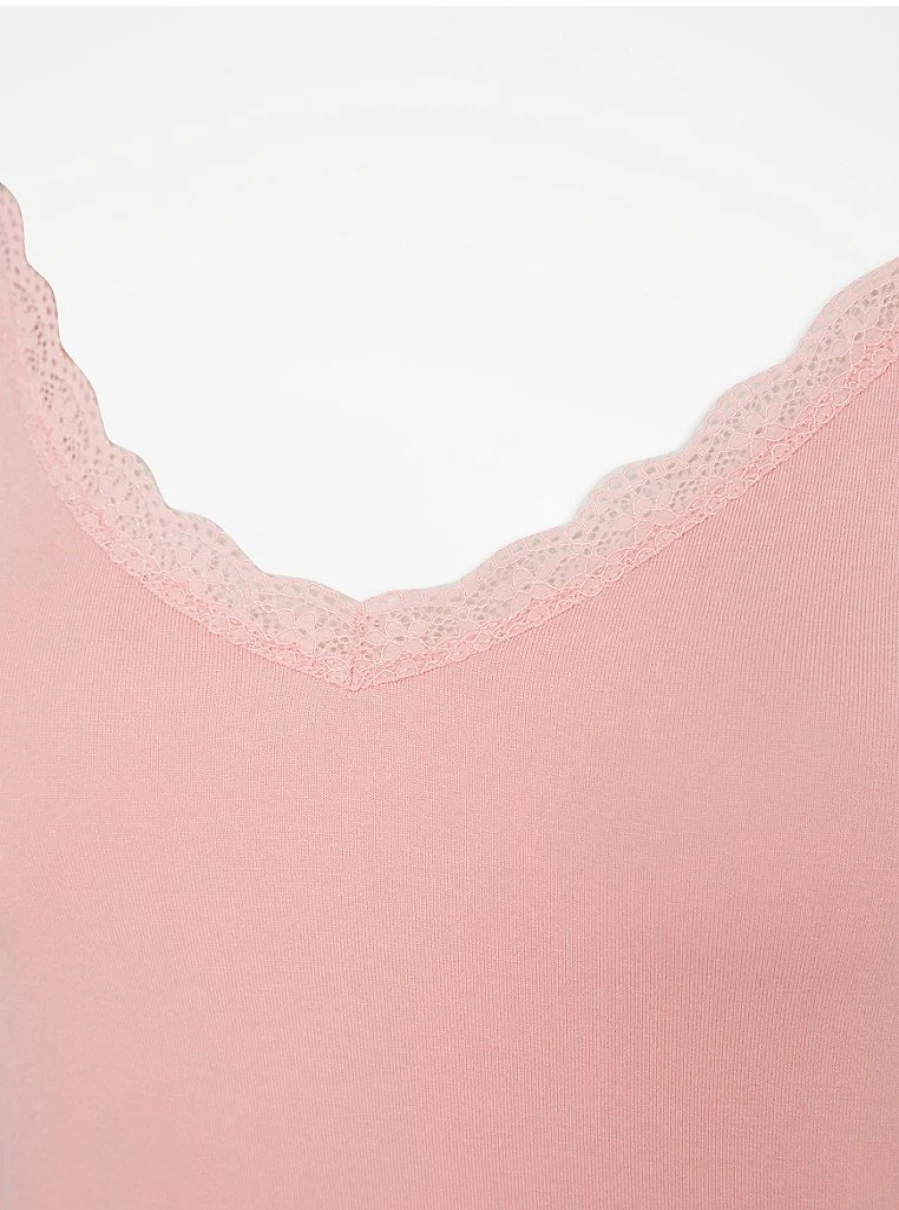 "George at Asda Women's Pink Cami Pyjama Top - Comfortable Sleepwear & Lingerie"