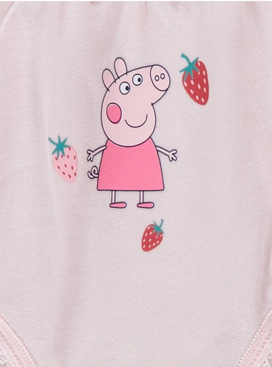"George at Asda Peppa Pig Kids' Underwear - 5 Pack Pink Strawberry Briefs for Girls"