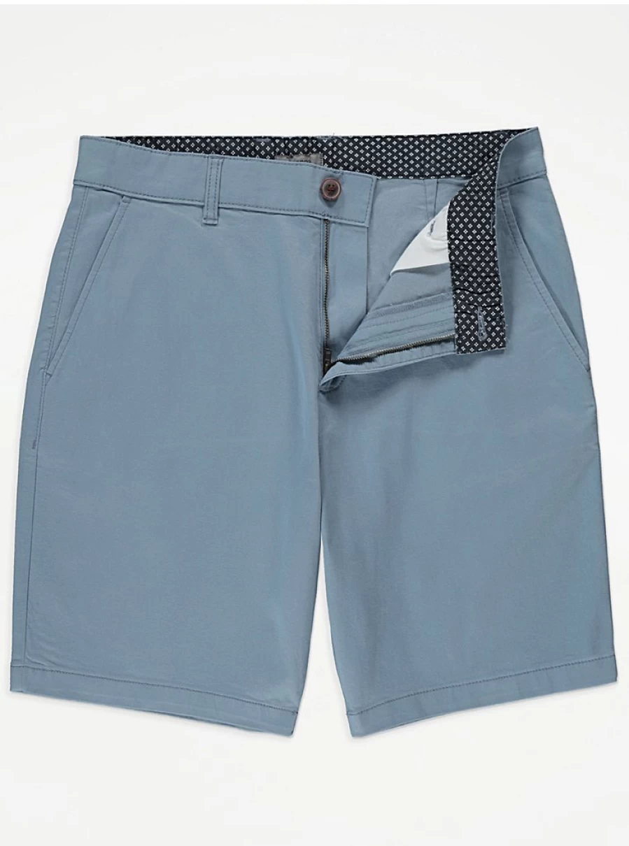 "George at Asda Men's Light Blue Chino Shorts – Comfort & Style Review"