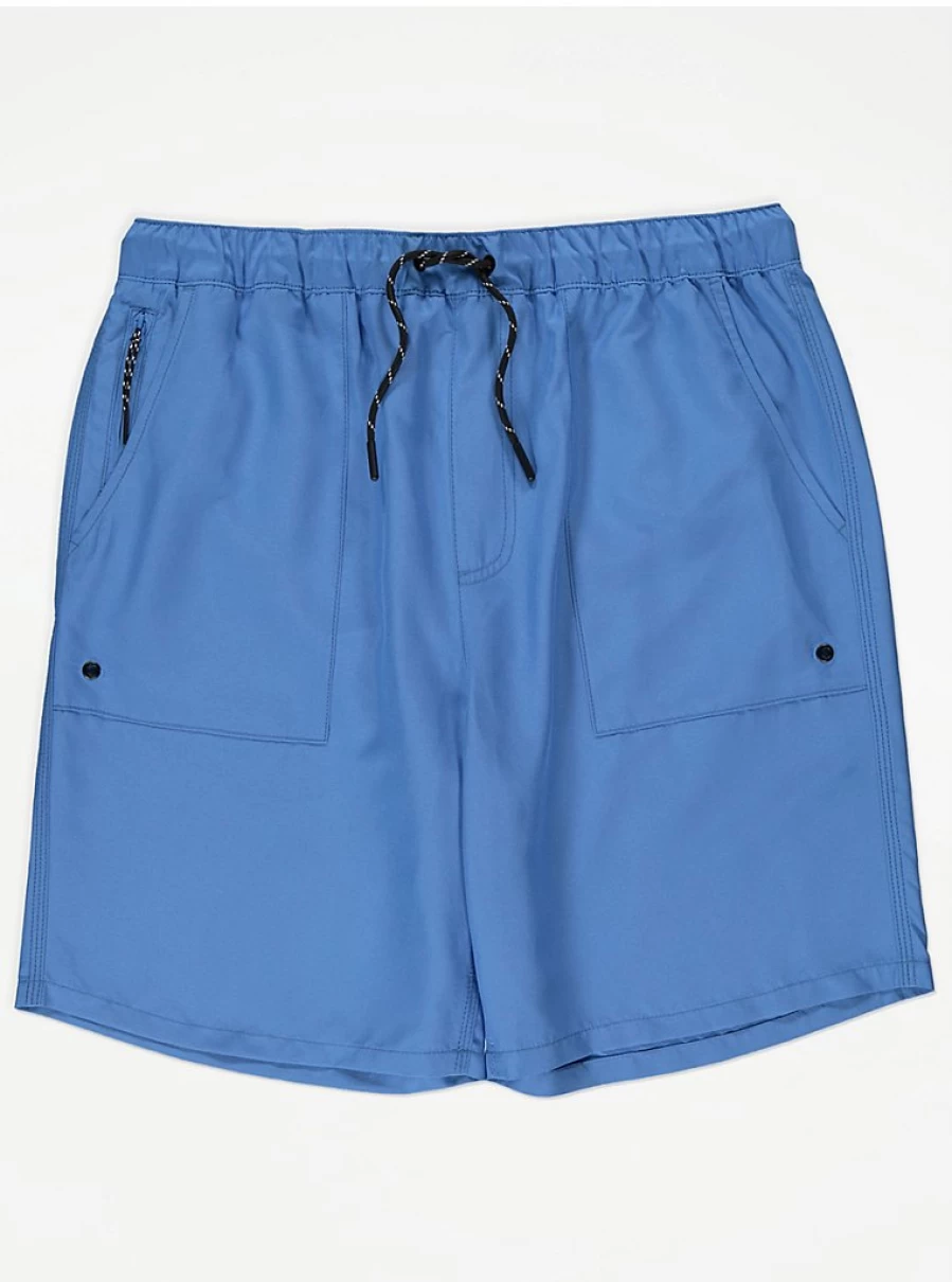 Men's Cobalt Blue Swim Shorts | George at Asda | Comfort & Style