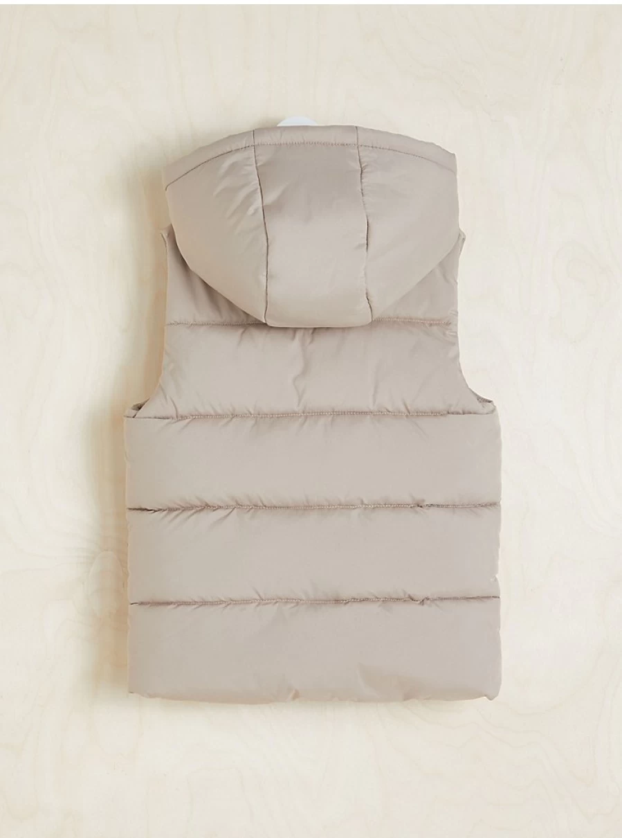 Boys' Mocha Padded Gilet by George at Asda | Billie Faiers Style | Kids' Winter Vest