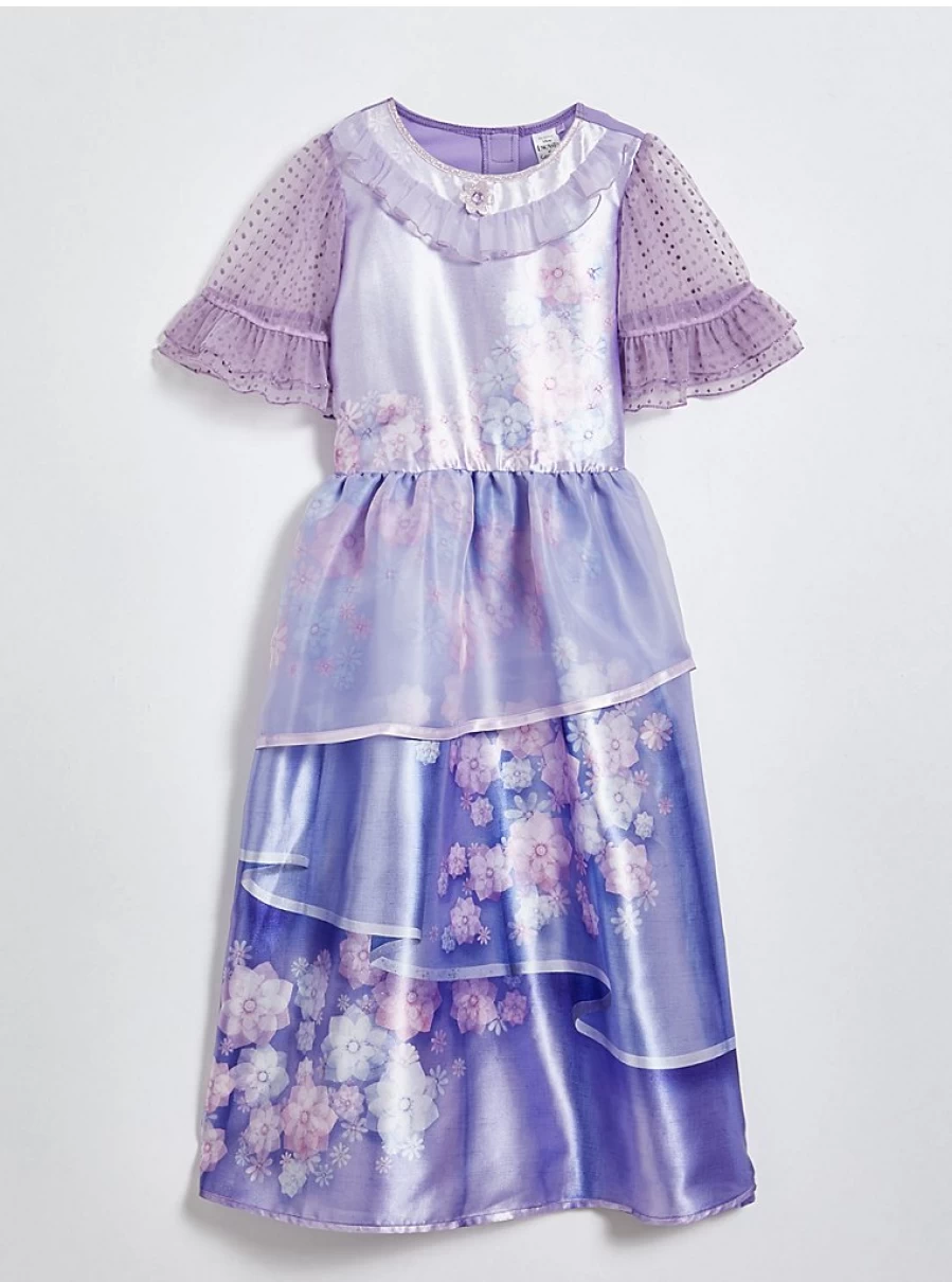 "George at Asda Disney Encanto Isabela Kids Lilac Fancy Dress Costume | Girls Princess Outfit"