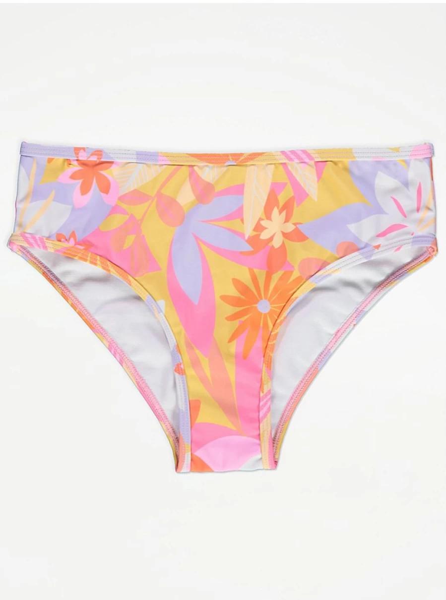 "George at Asda Girls' Bright Floral Bikini | Kids' Swimwear Reviews"