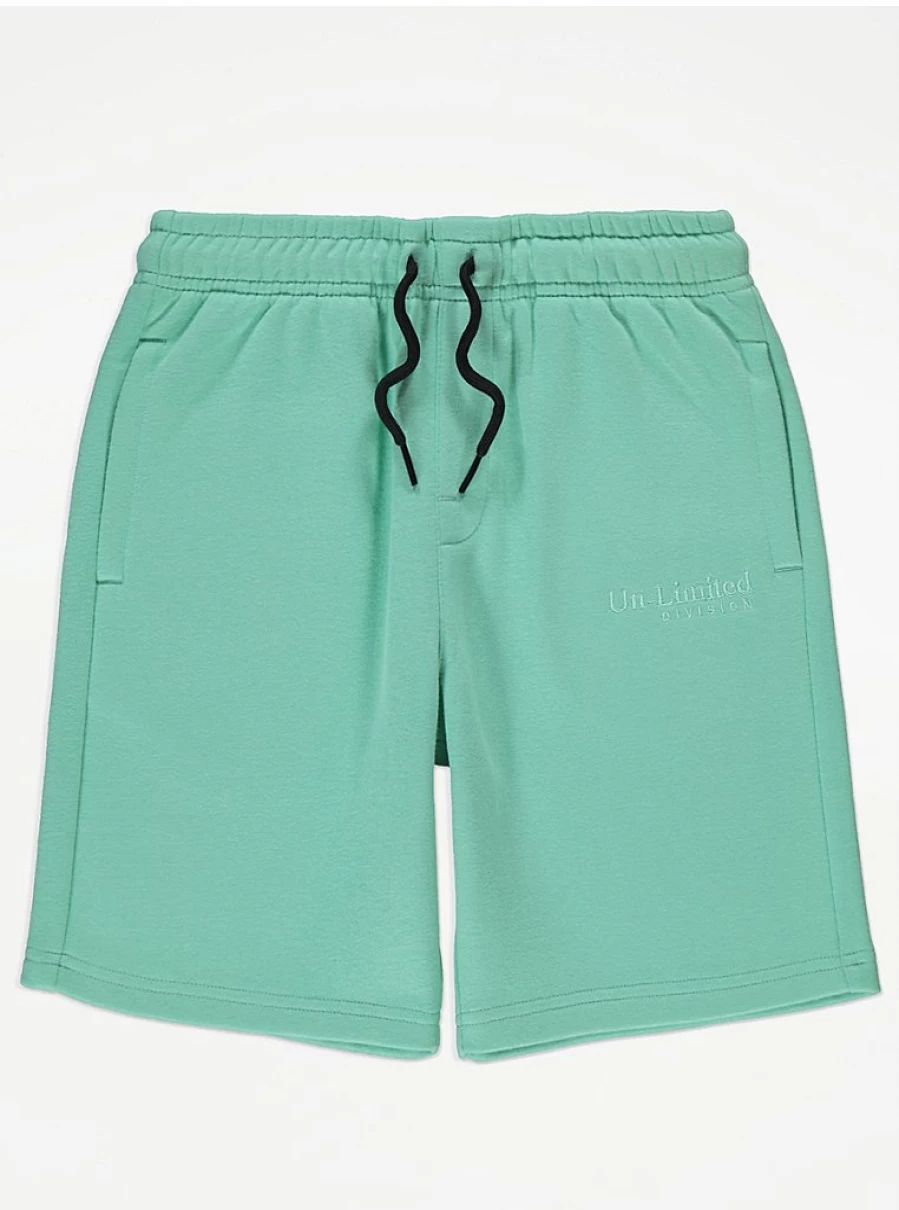 "George at Asda Boys' Green Unlimited Division Jersey Shorts – Kids' Athletic Wear Review"