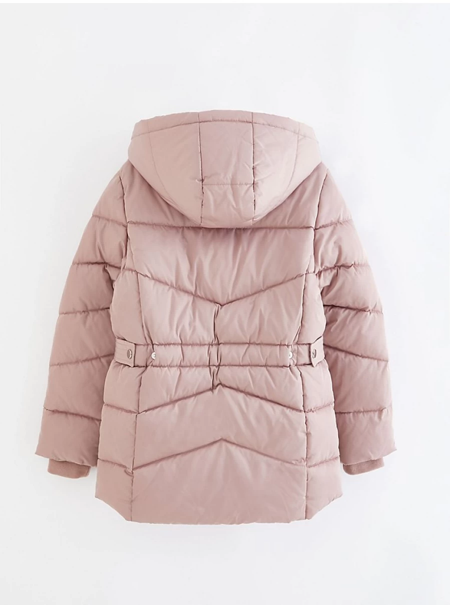 "George at Asda Kids Pink Hooded Padded Coat - Warm Winter Jacket Review"