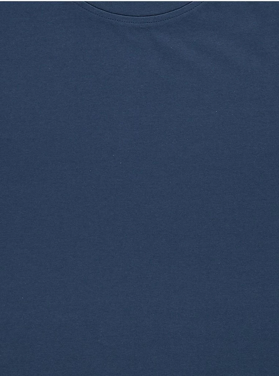 Men's Navy Blue Jersey Short Sleeve Pyjama Set | George at Asda Sleepwear